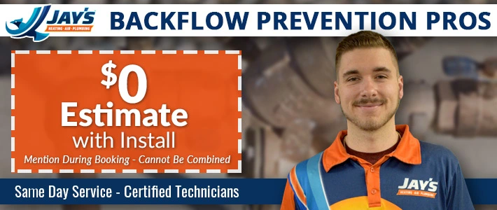north carolina BAckflow Prevention Jay's Heating, Air & Plumbing.