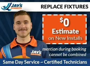 north carolina fixture replacement Jay's Heating, Air & Plumbing.