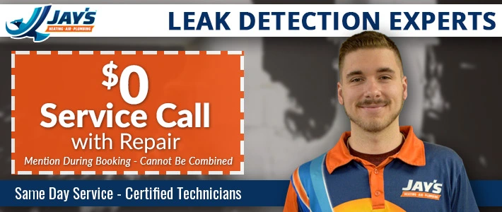 north carolina Leak Detection Jay's Heating, Air & Plumbing.