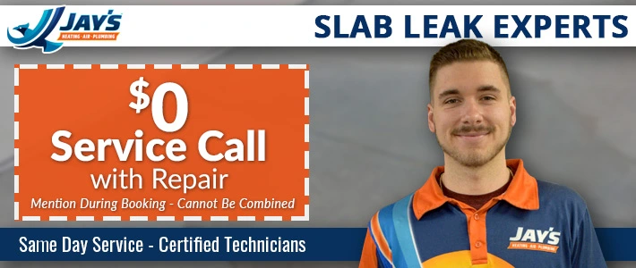 north carolina Slab Leak DetecionJay's Heating, Air & Plumbing.