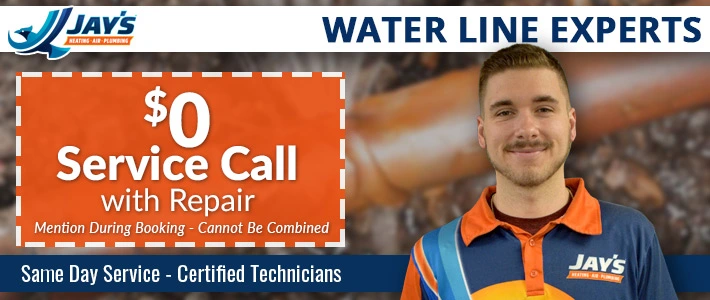 north carolina water lines Jay's Heating, Air & Plumbing.